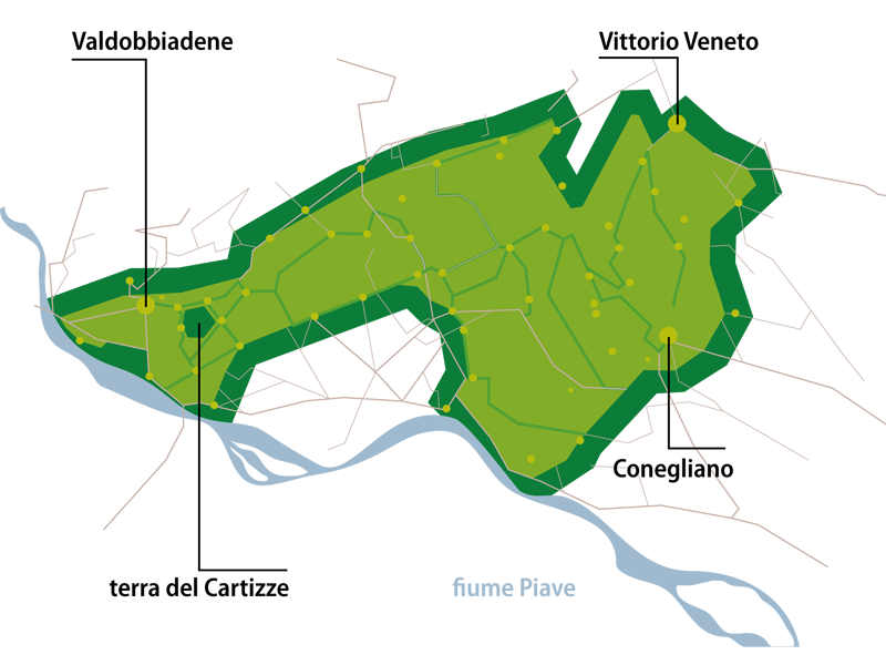 77vintido | Il territorio del Prosecco DOCG